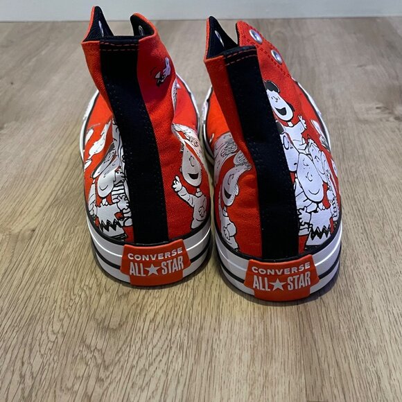NWT Peanuts x Converse Chuck Taylor All Star High-Top Snoopy and Friends Unisex - Picture 4 of 9